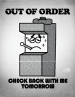 Wreck-It Ralph Out of Order Sign